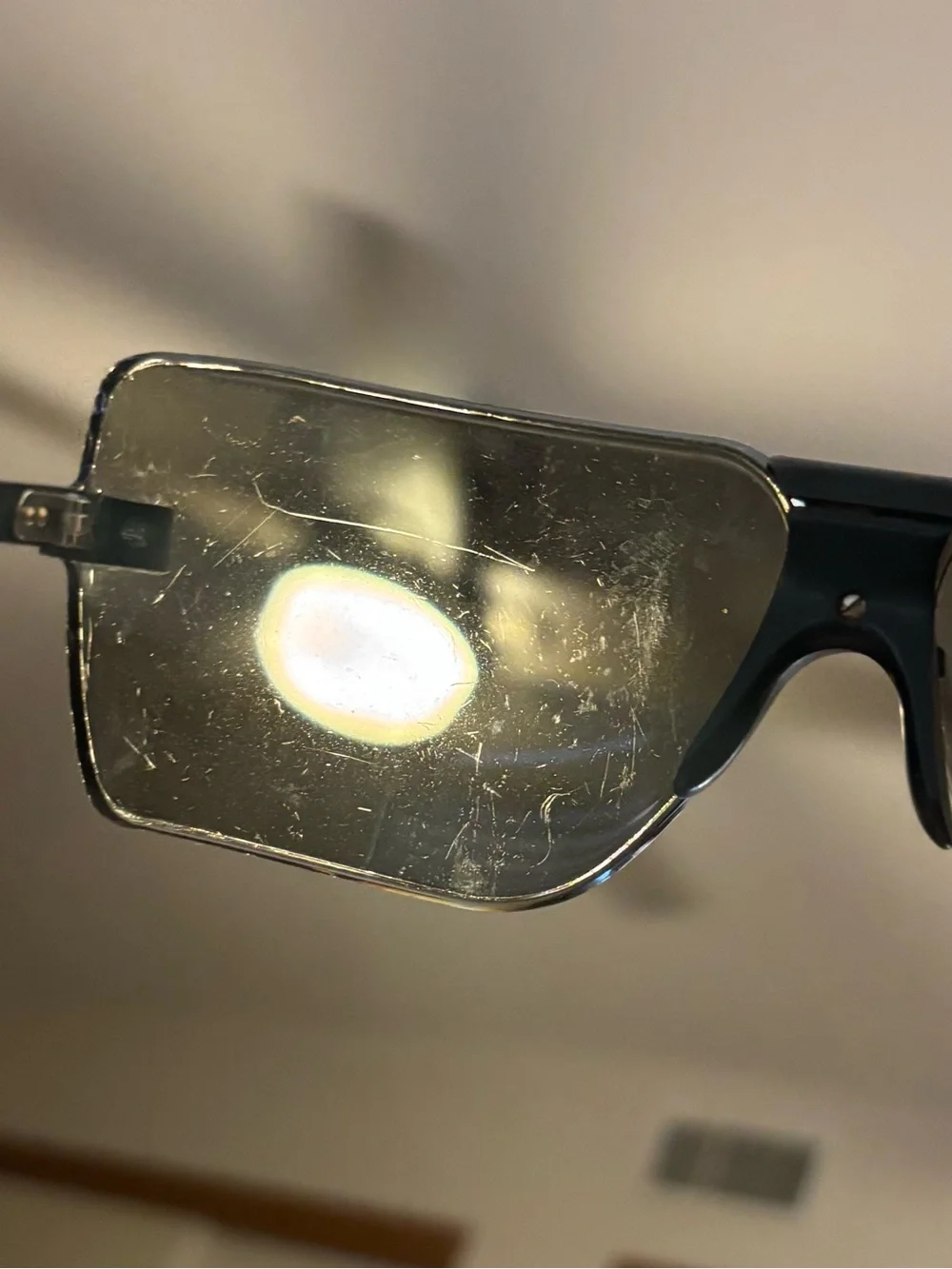 Vintage Gargoyles Black Shield Sunglasses